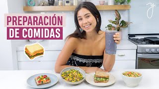 5 COMIDAS SALUDABLES  Rápidas Económicas y Fáciles [upl. by Tteraj]