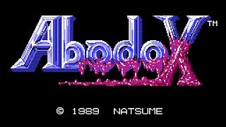 Abadox The Deadly Inner War Milton Bradley 1990  NES Gameplay [upl. by Malilliw]