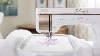 Introducing the Baby Lock Solaris II Sewing amp Embroidery Machine [upl. by Annoet643]