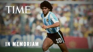 Diego Maradona In Memoriam  TIME [upl. by Aligna331]