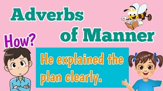 Adverbs of Manner [upl. by Eeliram353]