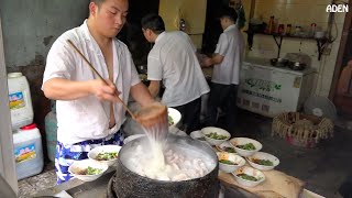 Spicy Sichuan Noodles in China [upl. by Ellenehc]