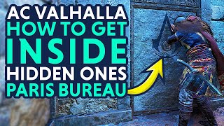 How To Get Inside The Hidden Ones’ Lutetia Bureau  Assassin’s Creed Valhalla Siege of Paris DLC [upl. by Ecreip841]