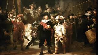 Rembrandt Night Watch Rijksmuseum Amsterdam [upl. by Chastity740]