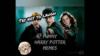 Harry Potter Memes  Try not to laugh Part 1 [upl. by Zakarias412]