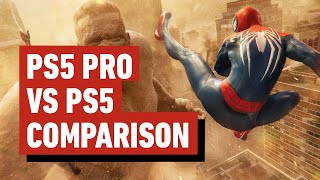 PS5 Pro vs PS5 Gameplay Comparison [upl. by Rivy]