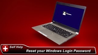 Toshiba HowTo Reset your Windows login password [upl. by Euell]