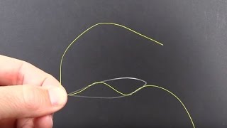 Albright Knot Video  Braid to Fluorocarbon Knot Contest [upl. by Aneeles]