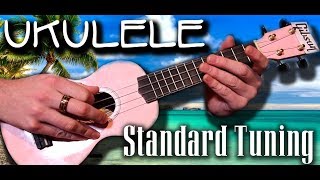 Online Ukulele Tuner  STANDARD TUNING  G  C  E  A [upl. by Aizan113]