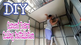 How To Install Hardiflex Cement Board DIY [upl. by Canter]