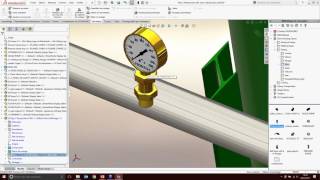 La tuyauterie avec SolidWorks  AS3D [upl. by Frans]