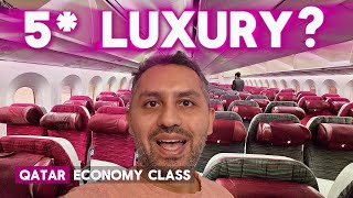 Qatar Airways 7879 NEW Economy Class Review [upl. by Stalker993]