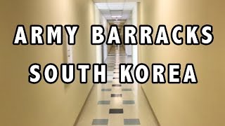 US Army barracks tour  South Korea [upl. by Arihas]