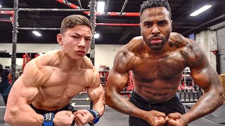 INSANE CHEST WORKOUT WITH JASON DERULO  Tristyn Lee [upl. by Rocher]