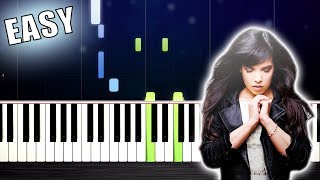 Indila  Dernière Danse  EASY Piano Tutorial by PlutaX [upl. by Kcin]