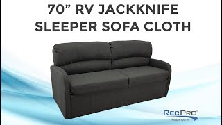 70quot Jack Knife RV Sleeper Sofa Cloth [upl. by Roch]