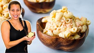 Easy HAWAIIAN STYLE MACARONI SALAD Recipe  Keeping It Relle [upl. by Shanley]