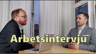 Arbetsintervju exempel och tips [upl. by Llednyl]