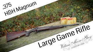 375 HampH Magnum  Light Weight Carry Rifle by William Moore amp Grey [upl. by Agneta]