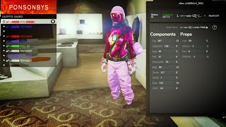 GTA 5 ONLINE FEMALE MODDED OUTFITS xDev OUTFIT EDITOR [upl. by Stratton]