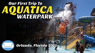 OUR FIRST VISIT TO AQUATICA Aquatica with Small Kids Sea Worlds Waterpark Orlando Florida [upl. by Swann17]