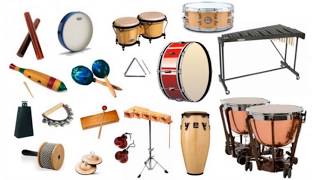 7 MUSICA instrumentos de percusion video [upl. by Joashus]