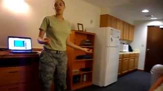 US AIR FORCE DORM TOUR [upl. by Ameehs]