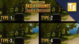 How to Change Crosshair Style in PUBG PC Lite or PUBG PC 🔥🔥 [upl. by Ellene850]