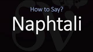 How to Pronounce Naphtali CORRECTLY [upl. by Starlin]