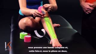 Périostite tibiale  KT TAPE France Shin Splints [upl. by Kiri]