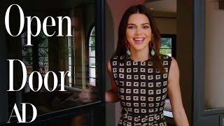 Inside Kendall Jenner’s Cozy LA Hideaway  Open Door  Architectural Digest [upl. by Elcarim]