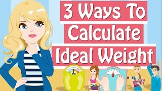 How Much Should I Weigh Calculate Your Ideal Body Weight [upl. by Slein240]