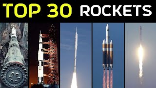 Top 30 Tallest Rockets Launched in the World [upl. by Ettenrahs]