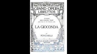 LA GIOCONDA 1939 Live  Milanov Martinelli in Improved Sound [upl. by Aicetel758]