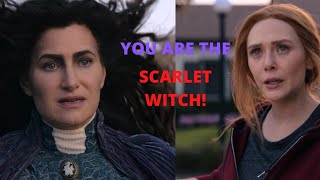 Agatha calls Wanda quotThe Scarlet Witchquot WandaVision S1 Ep 8 Scene [upl. by Aynekat]