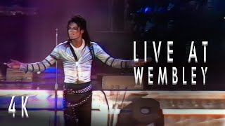 Michael Jackson Human Nature Live at Wembley 1988  4K REMASTERED [upl. by Ezar]