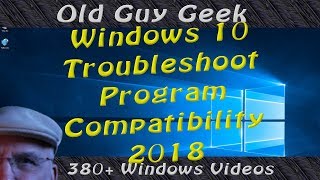 Windows 10  No Compatibility Tab The 2018 Fix [upl. by Terhune]