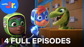 Action Pack 4 FULL EPISODES Compilation 👊 Netflix Jr [upl. by Torbart]