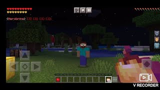 Herobrine Addon Download  Minecraft PE [upl. by Halda]