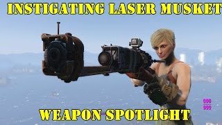 Fallout 4 Weapon Spotlights Instigating Laser Musket [upl. by Anilecram]