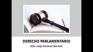 Derecho Parlamentario Tema 1 Conceptos [upl. by Kho296]